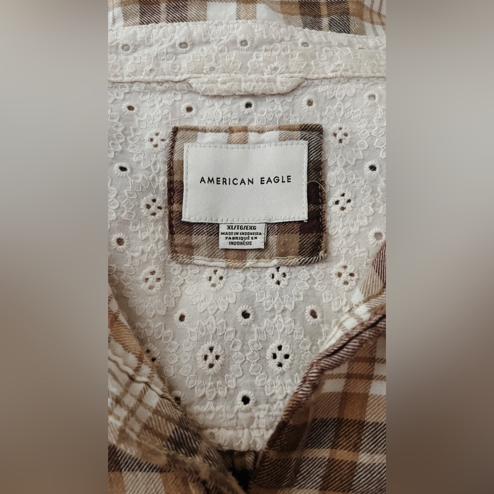 American Eagle cute flannel